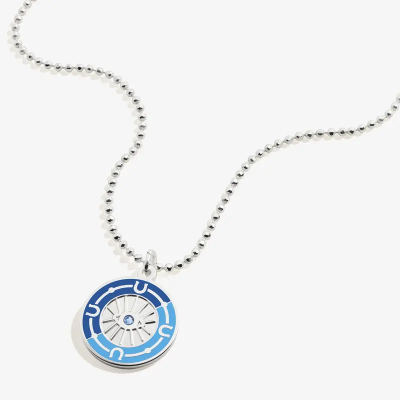 Evil Eye Motif Pendant Necklace – Adjustable