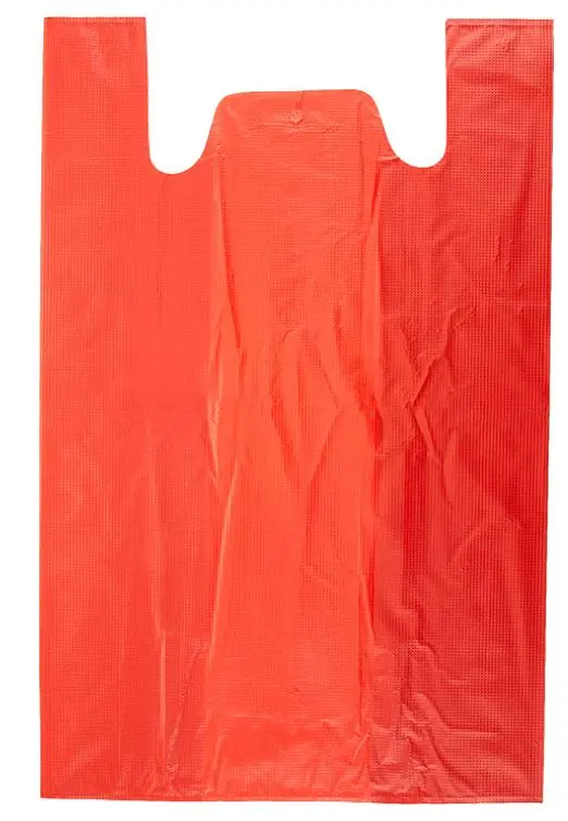 Extra-Large Red Plastic Bags – 28 Pieces per Pack, 10 Packs per Bulk Bag | BAG-RXL