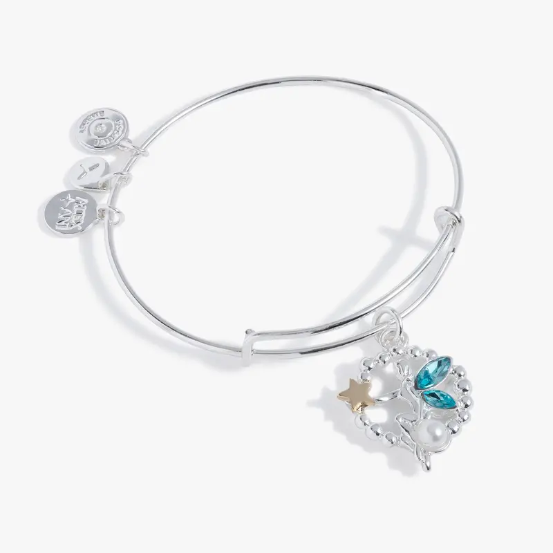 Fairy-Themed Charm Bangle Bracelet