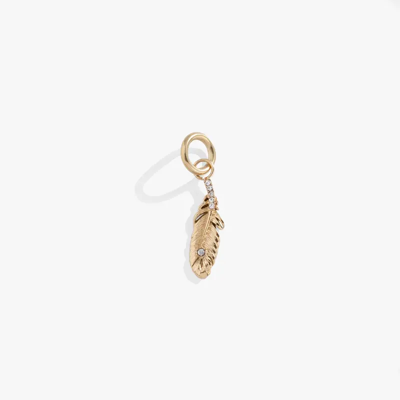Feather Charm – Light & Free Interchangeable Jewelry Element