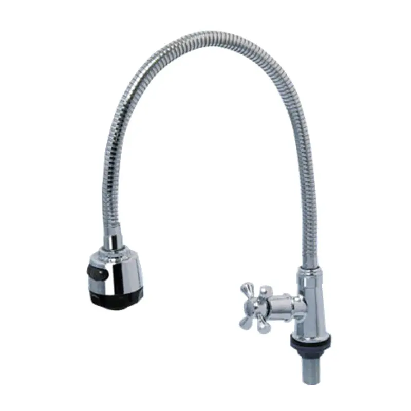 Flexible Spout Sink Tap – 50cm Reach, Quarter-Turn Operation | Model SHOWY-2655N-F50