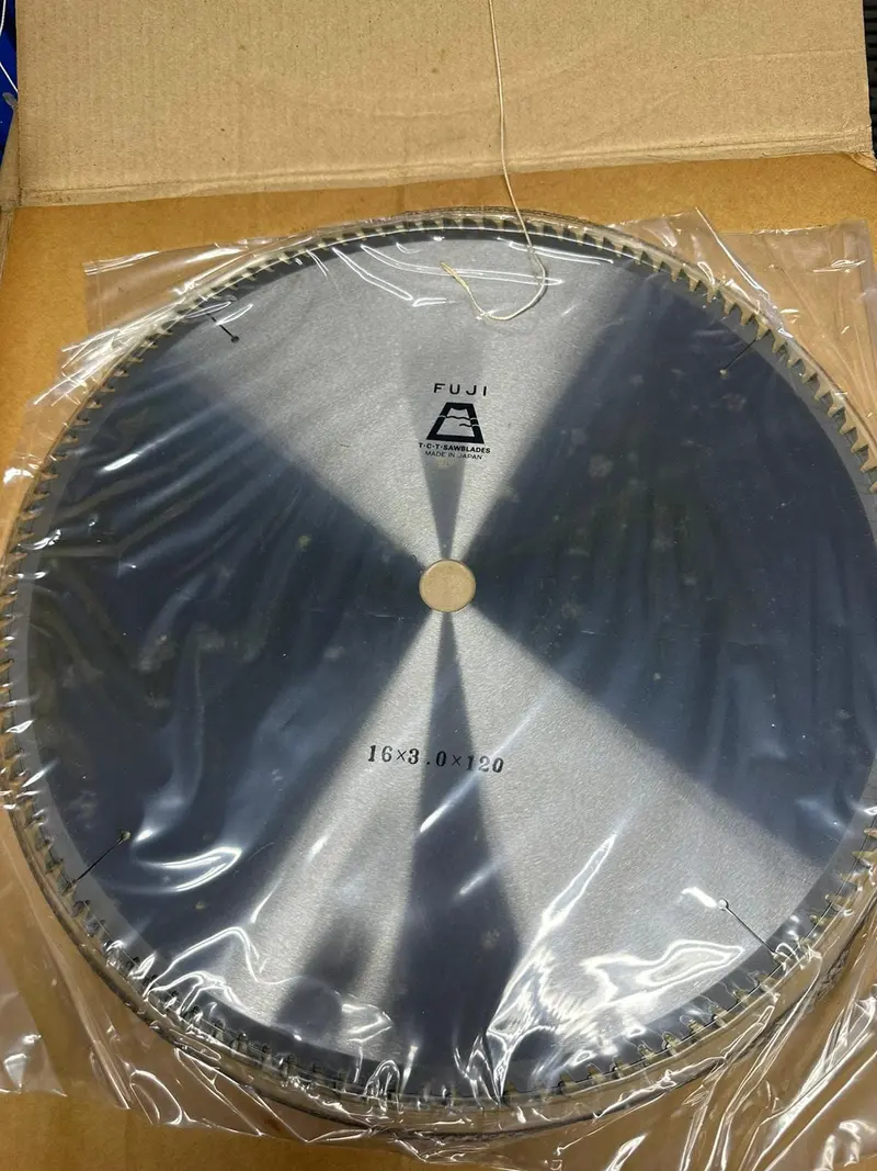 Fuji 16-Inch Industrial Wood Saw Blade – 120 Tooth Precision Ground | SBW-F16120