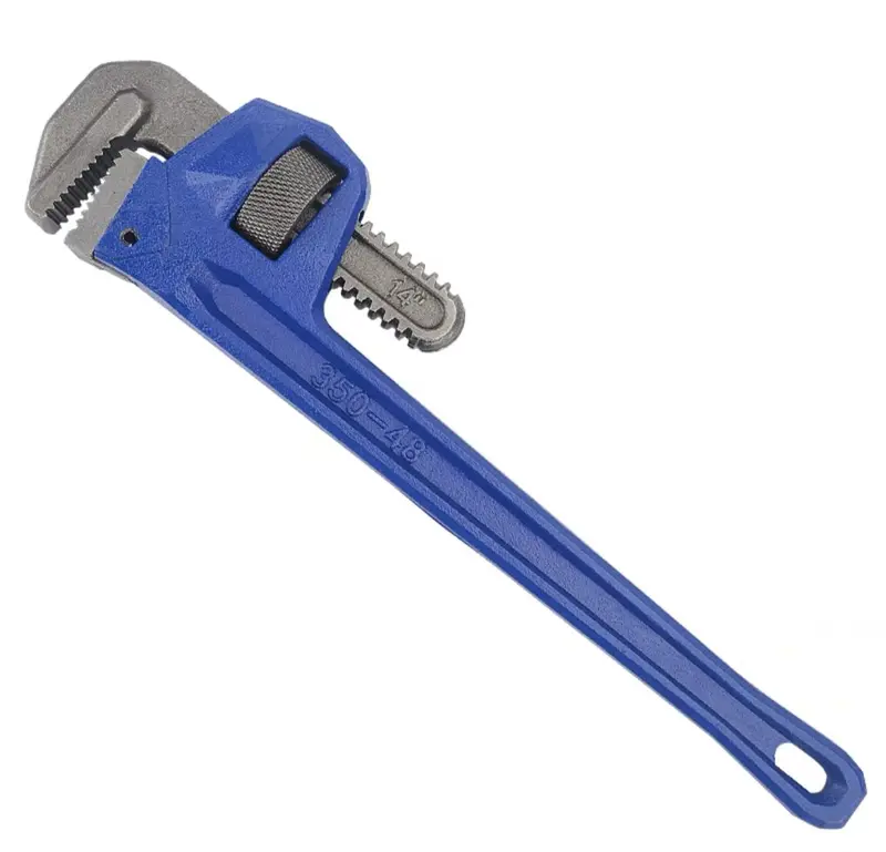 Gold Tiger Adjustable Pipe Wrench – Durable Cast-Iron Construction