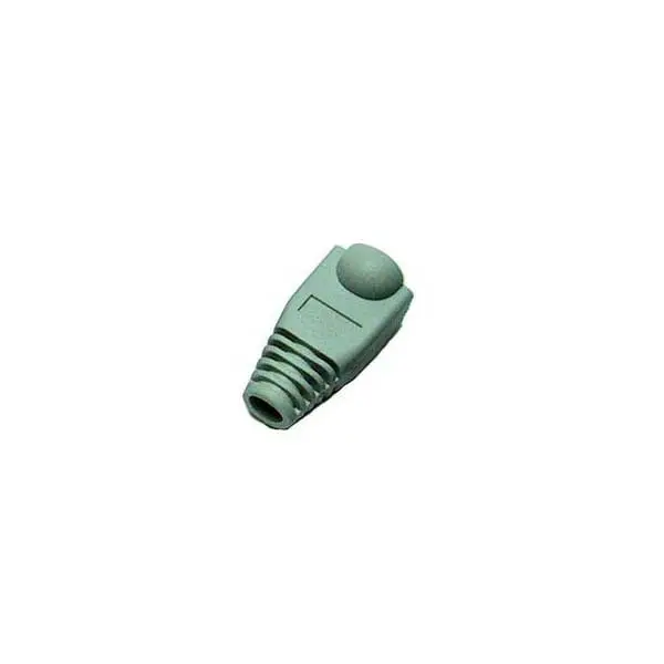 Gray Snagless RJ45 Boot – Compact Cable Management Sleeve
