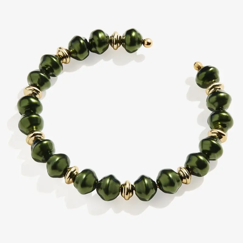 Green Sea-Inspired Sultry Cuff Bracelet