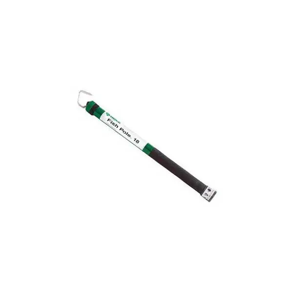 Greenlee 18-Foot Fiberglass Fish Tape Pole for Conduit Routing