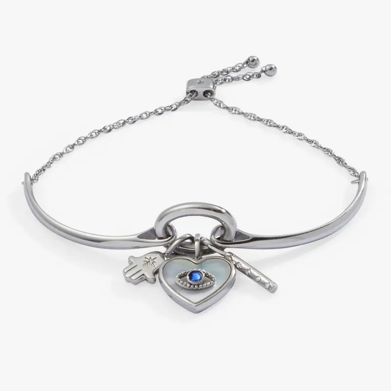 Guardian Protection Three-Charm Interchangeable Bracelet
