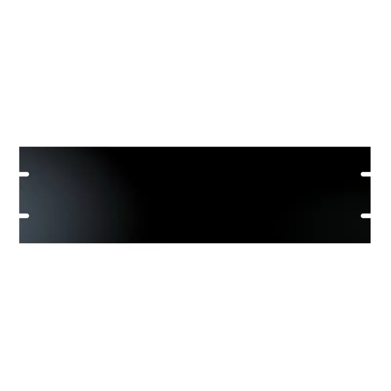 Hammond PBPS19005BK 3U Matte Black Steel Rack Mount Spacer Panel