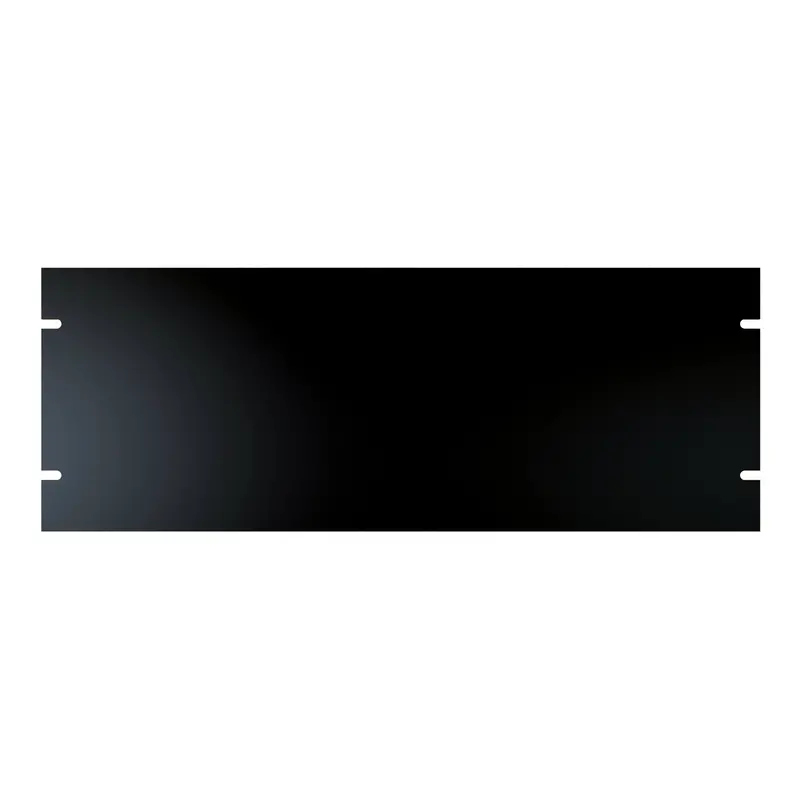 Hammond PBPS19007BK 4U Matte Black Steel Blank Rack Spacer Panel