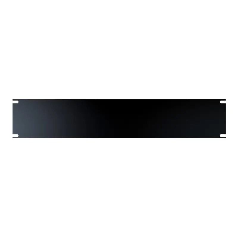 Hammond PBPS19008BK 5U Matte Black Steel Spacer Panel for Server Racks