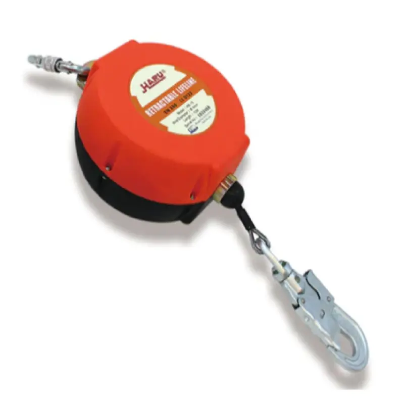Haru SB3-HE10-LE Auto-Locking Fall Arrestor – 10m Retractable Lifeline for Vertical & Horizontal Use