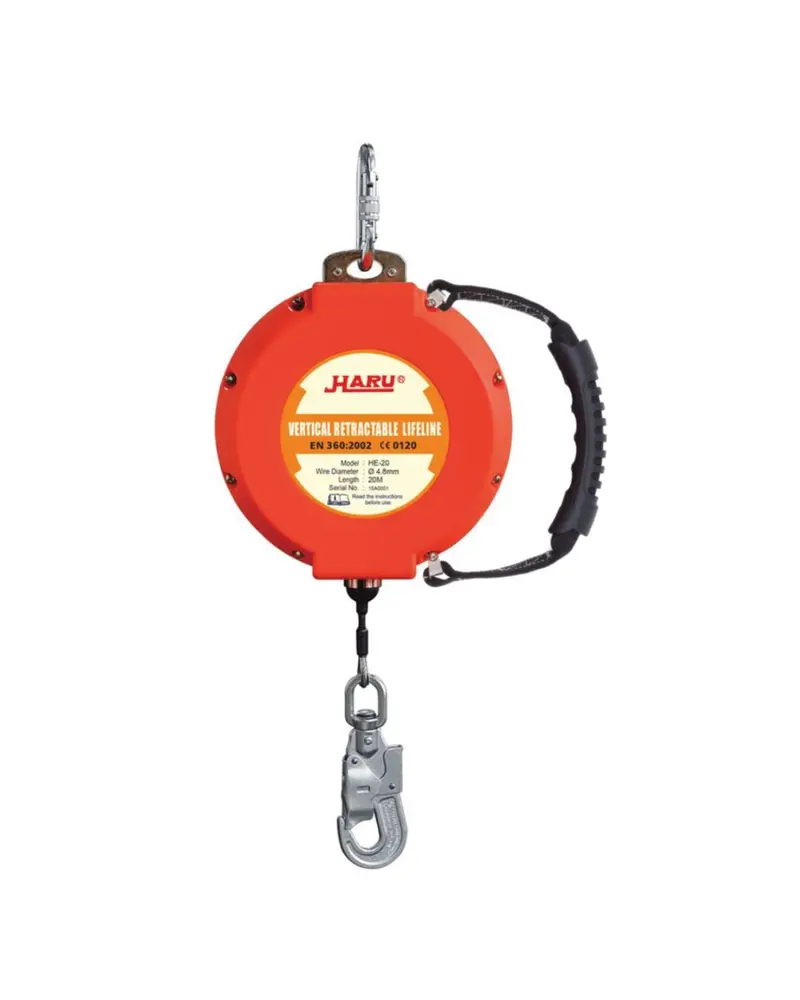 Haru SB3-HE20 Retractable Fall Arrest System – 20m Lifeline, EN360 Certified | SB3-HE20