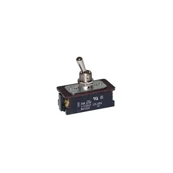 Heavy-Duty AC/DC Motor Control Toggle Switch – DPST On/Off
