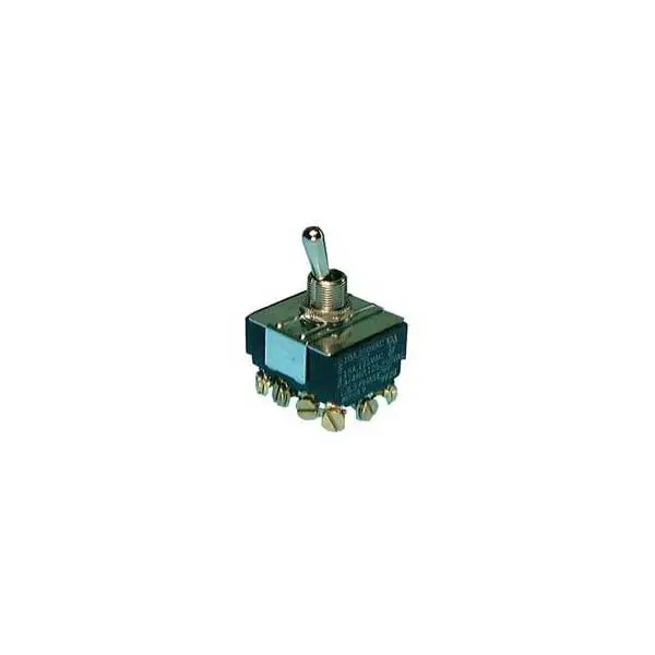 Heavy-Duty Bat Handle 3PDT Toggle Switch – On/Off/On