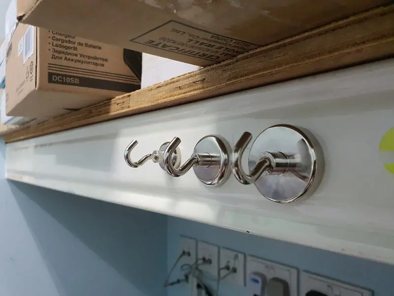 Heavy-Duty Magnet Hooks – 25mm / 36mm / 42mm Options | HOOK-E Series