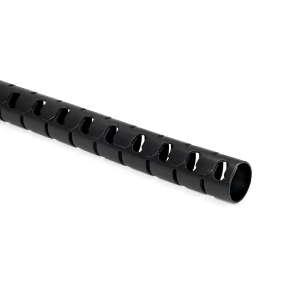 HellermannTyton Helawrap 5/8-Inch Black Cable Management Sleeve — 10 ft Roll