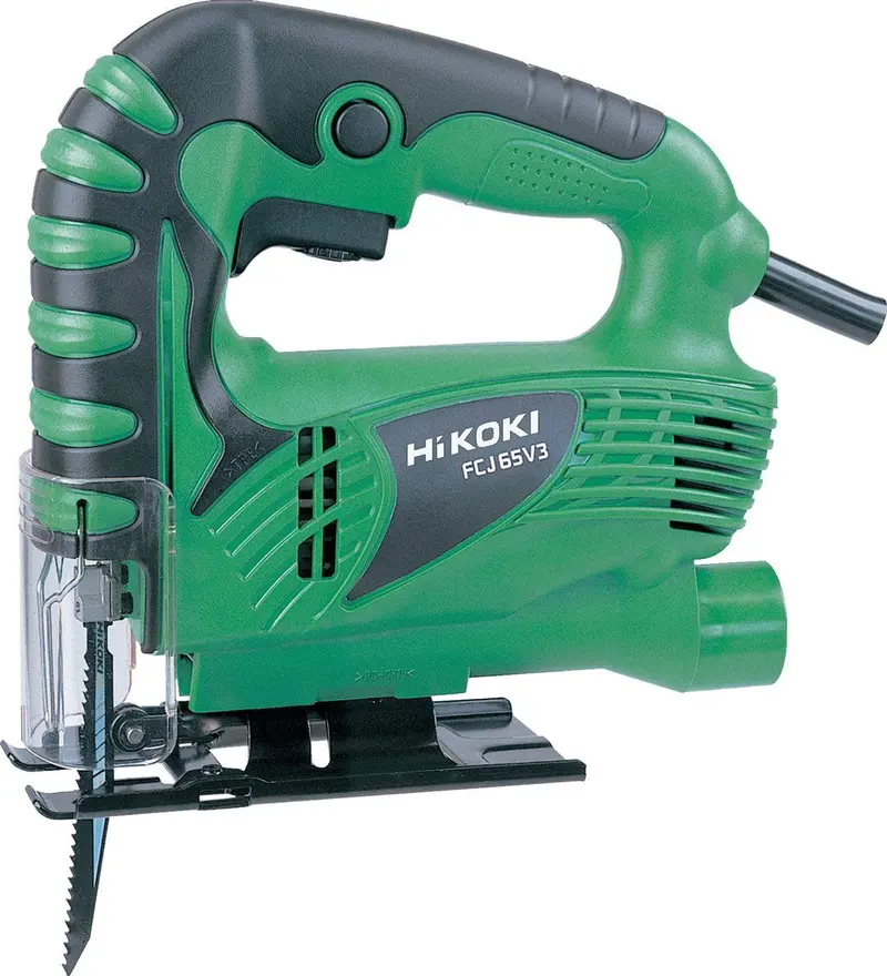 Hikoki H-FCJ65V3 Variable-Speed Jig Saw for Curved Cuts