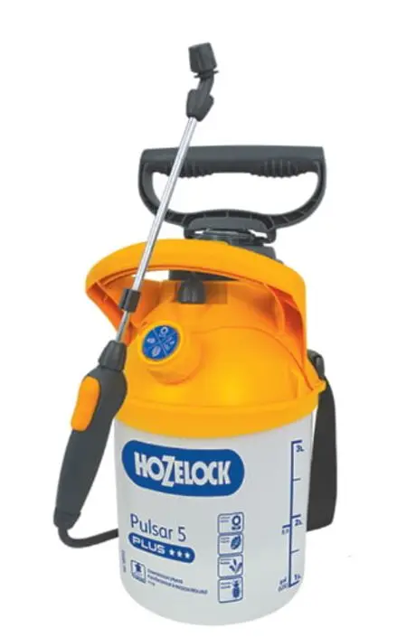 Hozelock Pulsar Plus Sprayer — 5L Capacity (3.5L Max Working Volume) | 018-320-4310