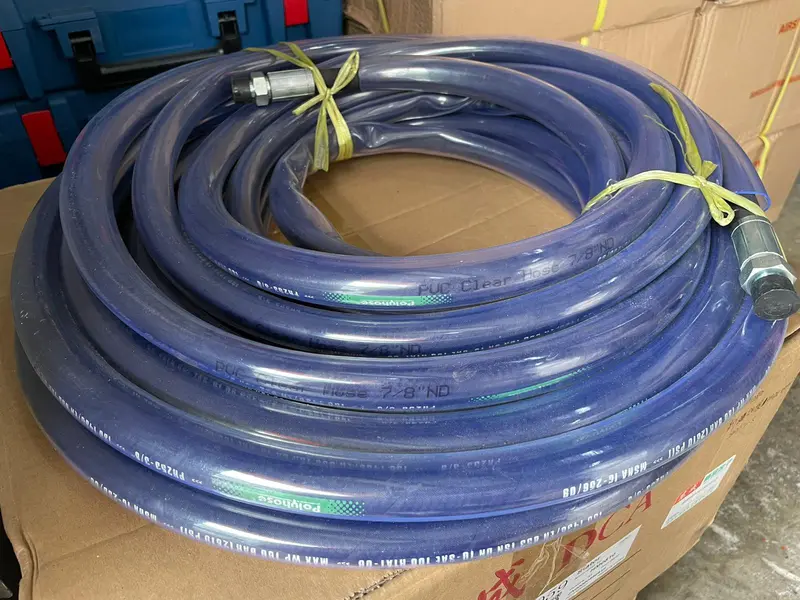 Insulated Pressure Hose – Dual 3/8″ Male Ends, Rubber-Coated, No Coupling Included – Model HOSE-