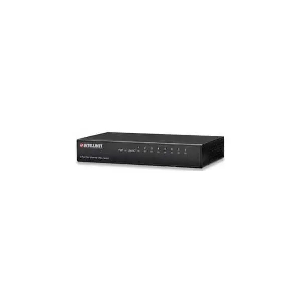 Intellinet 523318 8 Port Fast Ethernet Office Switch
