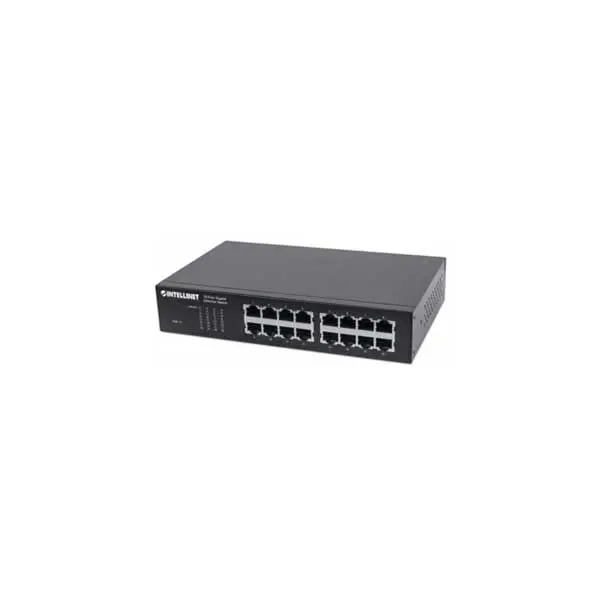 Intellinet 561068 16-Port Gigabit Desktop Ethernet Switch