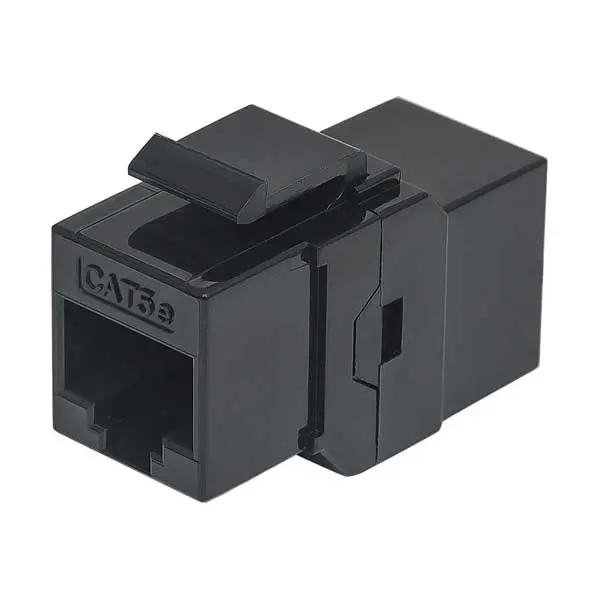 Intellinet Cat5e Inline Coupler – Keystone-Mount RJ45 Female-to-Female Network Adapter