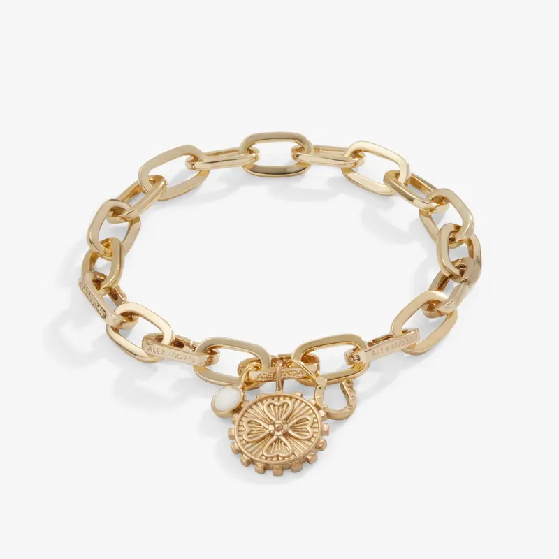 Interchangeable Love and Luck Charm Bracelet