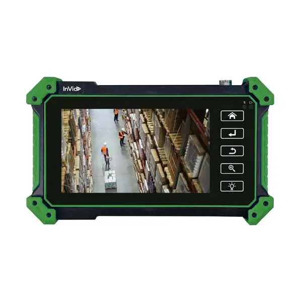 InVid Tech INVID-CAMTESTER5 IP Camera Tester – 5-in-1 Tool with 1080p Touchscreen Display