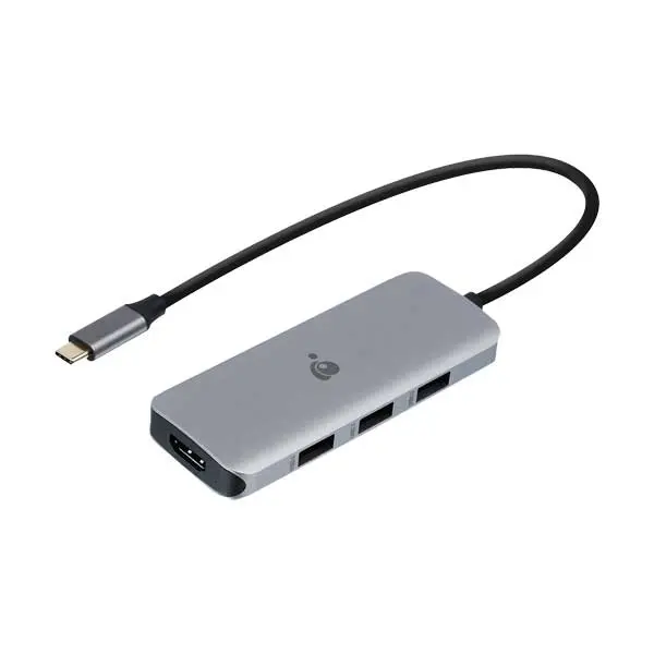 IOGEAR GUD3C8K2P USB-C 8K Nano 6-in-1 Travel Dock – Compact Docking Station with HDMI, USB-A, SD, and More