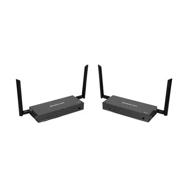 IOGEAR GWLRSSKIT4K Long-Range Wireless HDMI Kit: 4K@60Hz Transmission with Local Passthrough
