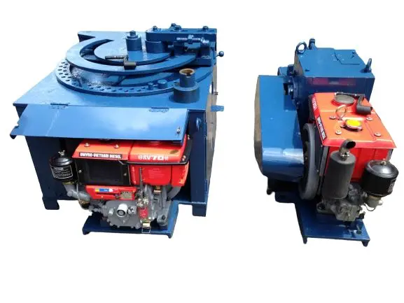 Iron Lion RBB-B32+C32 Rebar Bender & Cutter – 32mm Capacity with Vikyno Diesel Engine