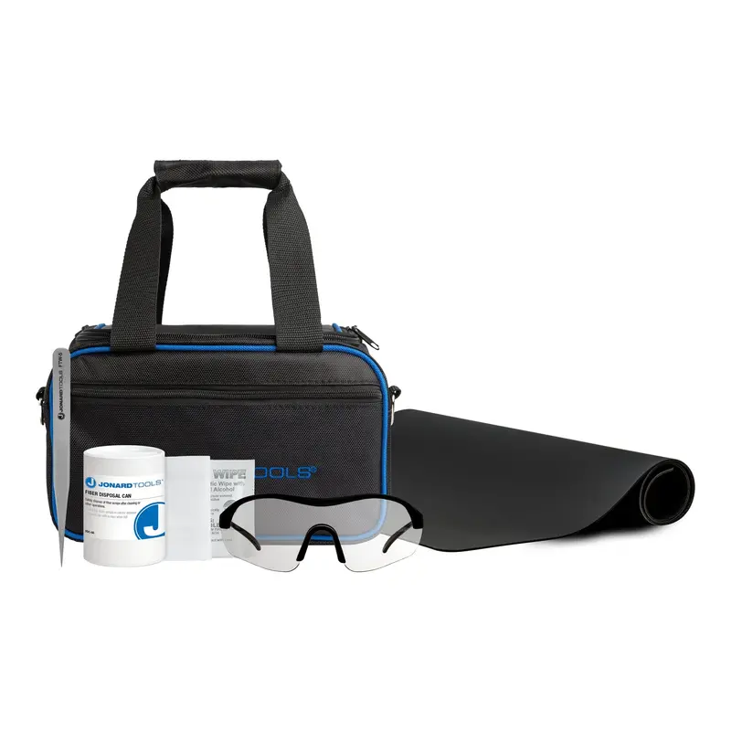 Jonard FSK-5 Fiber Optic Safety Kit – Protective Eyewear & Handling Tools