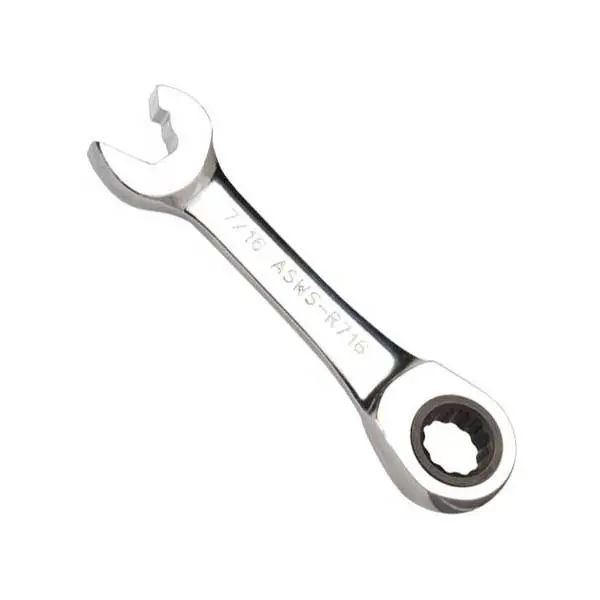 Jonard Tools Ratcheting Stubby Wrench – 7/16″