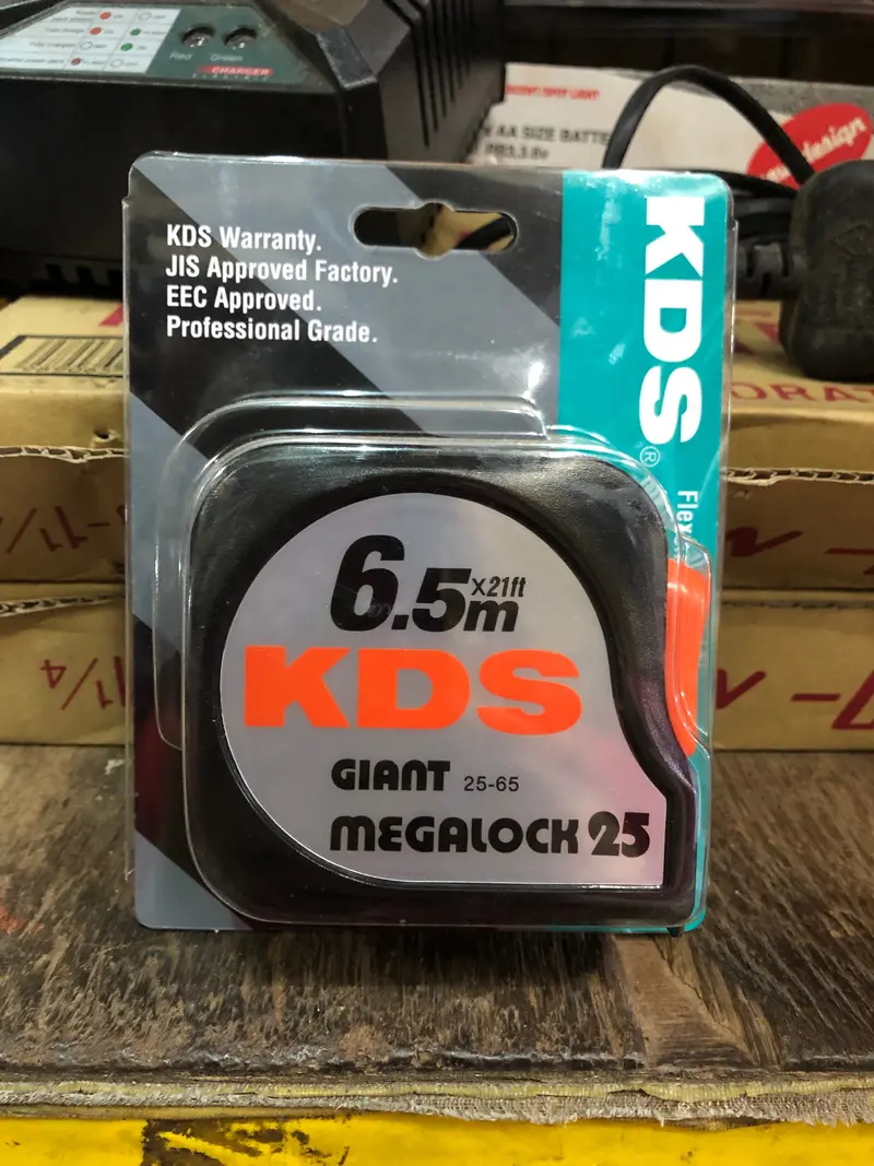 KDS MT2-K65 Measuring Tape – 6.5m (21ft) Length