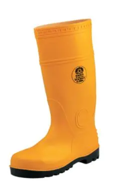 KING’S SHOE-KV20Y Yellow PVC Safety Boots – Steel Toe & Midsole