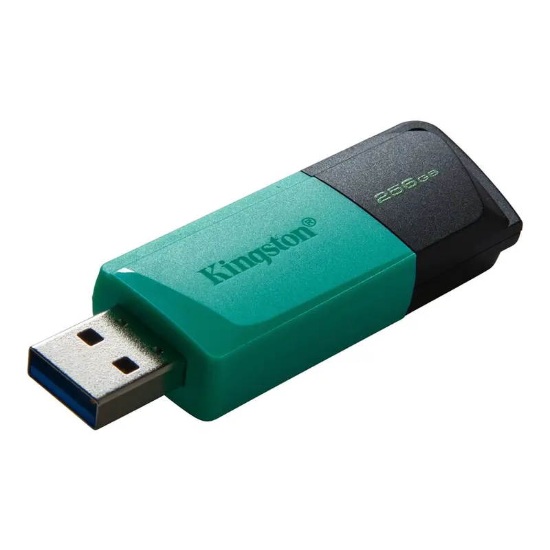 Kingston DataTraveler Exodia M – 256GB USB 3.2 Flash Drive in Teal/Black Finish