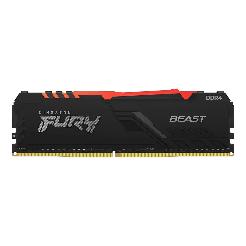 Kingston FURY Beast DDR4-3200 CL16 Memory Kit – 32GB (2×16GB), 288-Pin