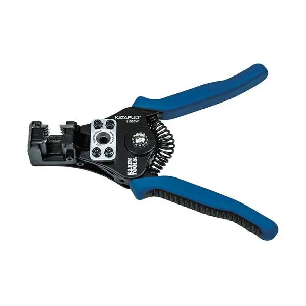 Klein Katapult Wire Stripper/Cutter – 8–22 AWG Solid & Stranded