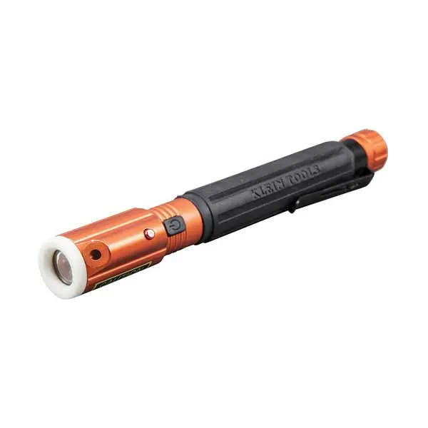 Klein Tools 56026R LED Inspection Penlight Featuring Integrated Laser Pointer