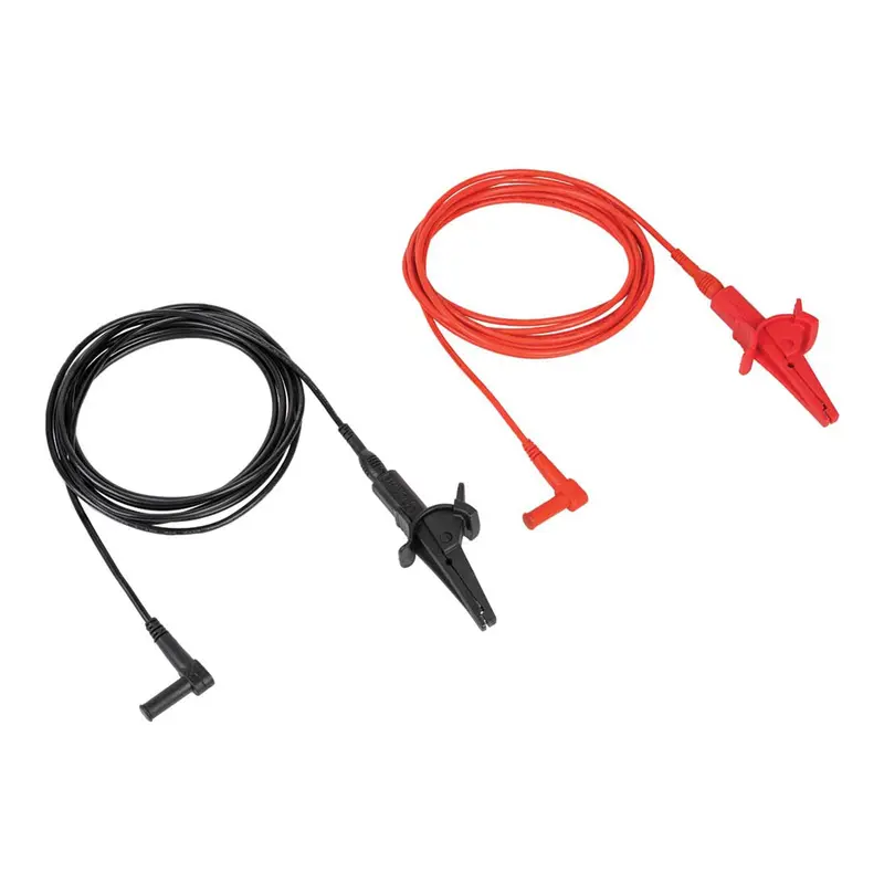 Klein Tools 69367 10-Foot Heavy-Duty Alligator Clip Test Leads
