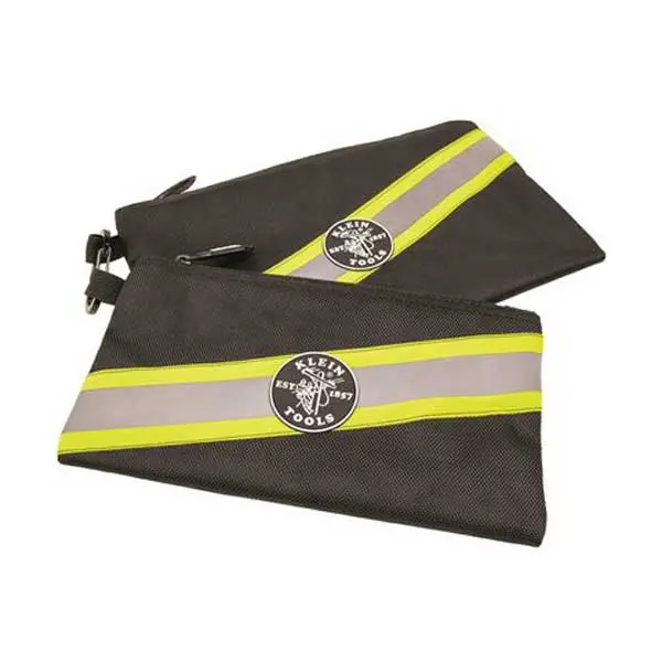 Klein Tools High-Visibility Zippered Storage Bags (2-Pack)