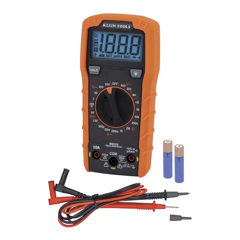 Klein Tools MM325 Manual-Ranging 600V Digital Multimeter