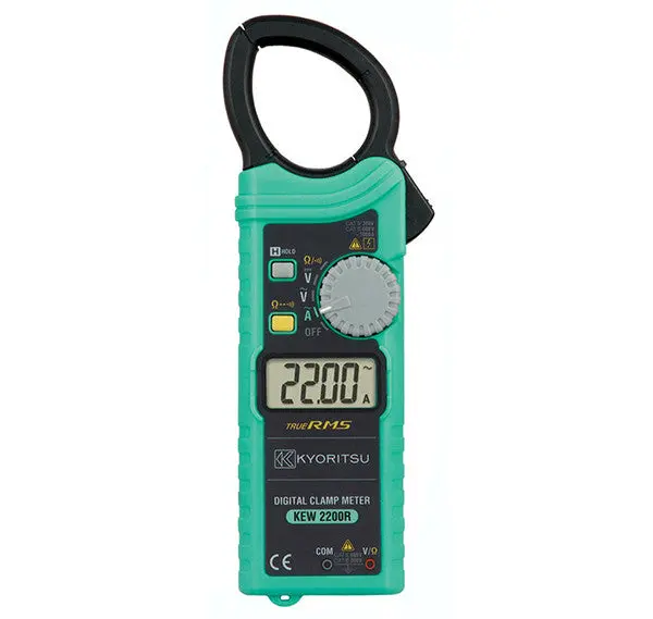 Kyoritsu KM2200R AC Digital Clamp Meter – True RMS, Non-Contact Current Measurement