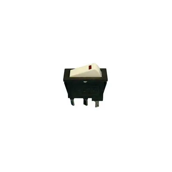 LED-Illuminated SPST Rocker Switch – Compact Indicator Design