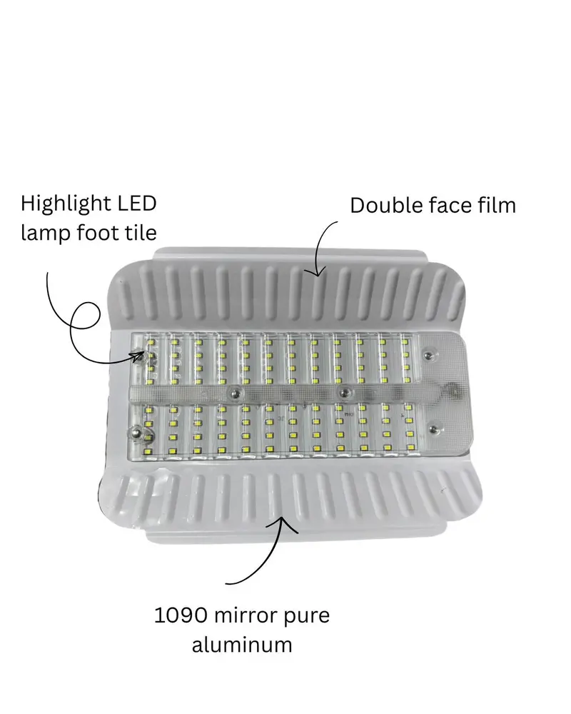 LED Iodine-Tungsten Cage Lamp – 100W Bright Task Lighting for Workshops & Construction Sites | LED-IT-100W-QD