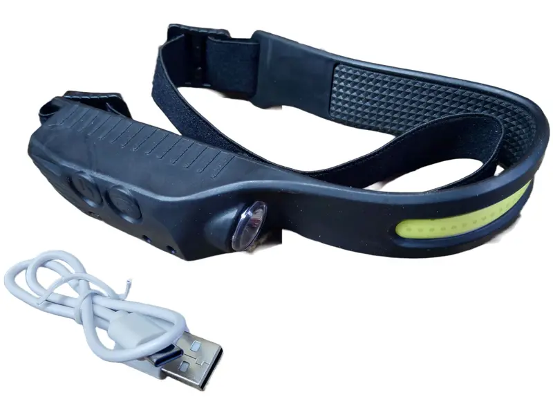 LED-LX200 Rechargeable Headlamp with Adjustable Beam – Lightweight & Hands-Free