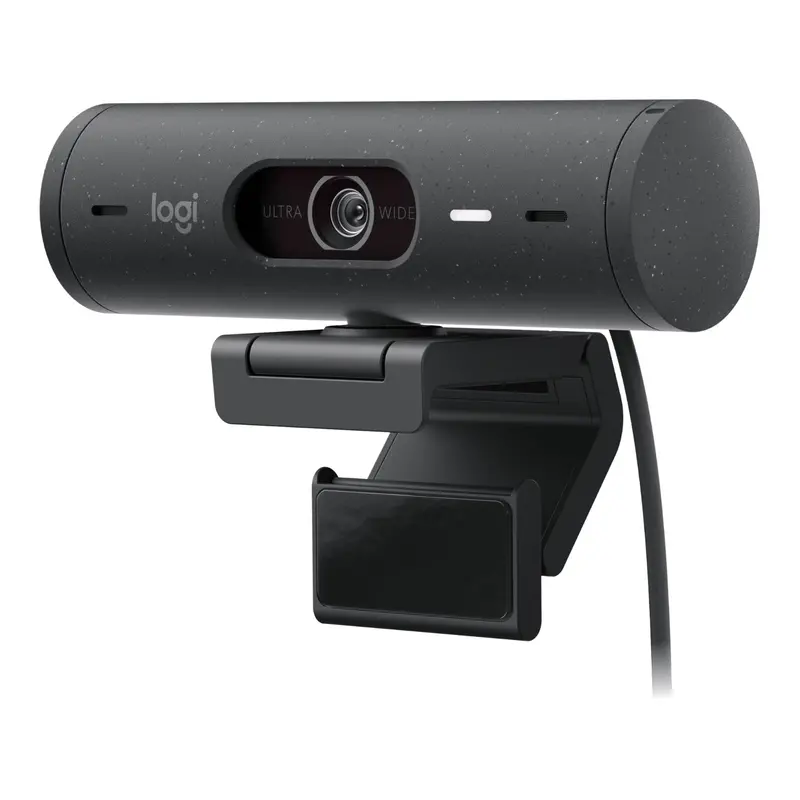 Logitech BRIO 505 Webcam – 1080p USB-C, Premium Black Design