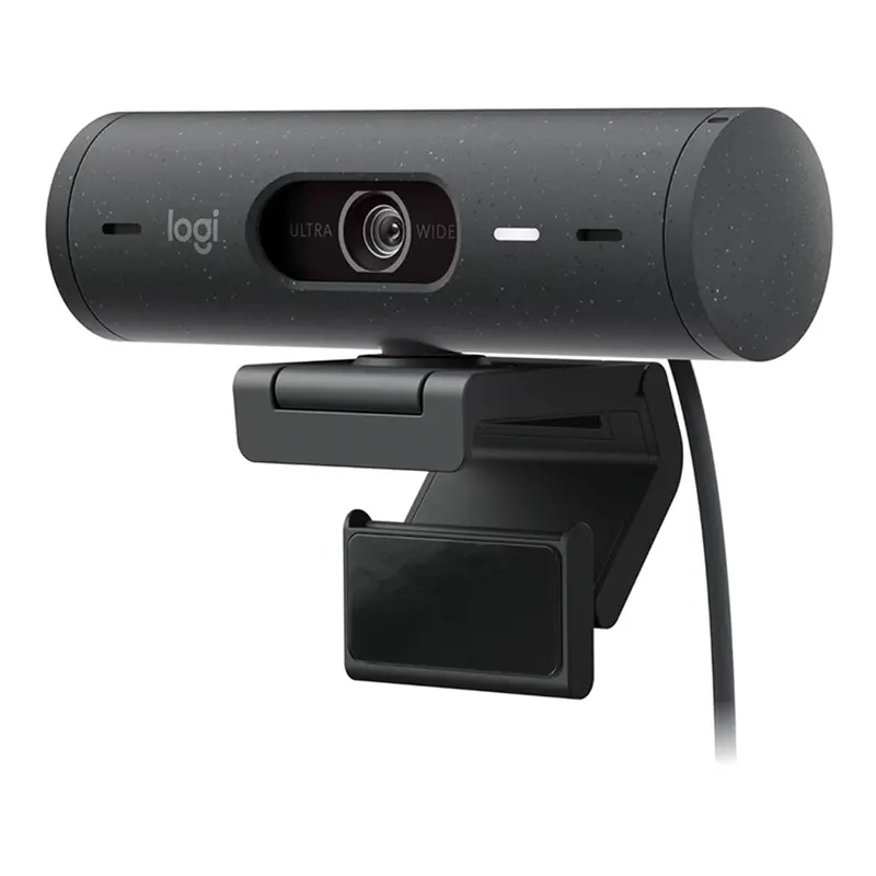 Logitech BRIO 505 Webcam – 4MP Ultra HD, USB-C Interface, Premium Clarity for Remote Work – Graphite