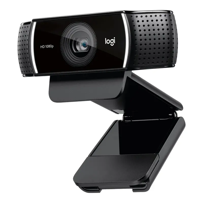 Logitech C922 Pro Stream Webcam – 2MP, 60fps HD Capture via USB 2.0