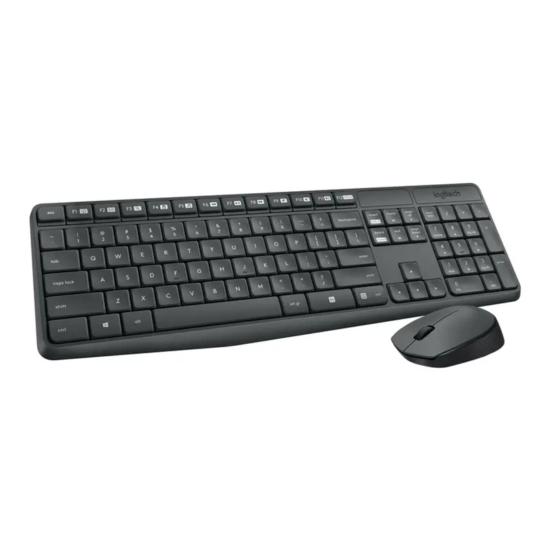 Logitech MK235 Wireless Keyboard and Mouse Set – Compact, Reliable